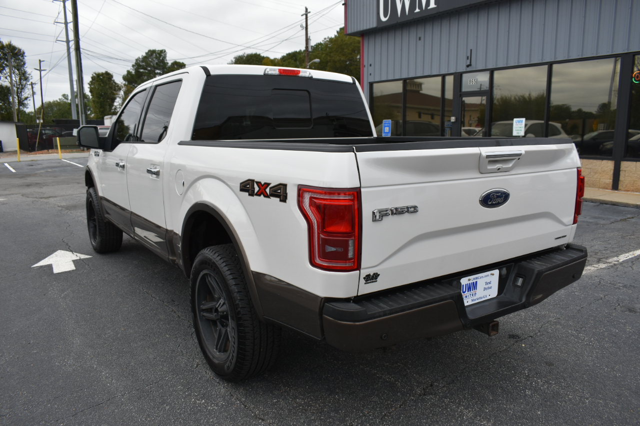 Ford F-150 Lariat SuperCrew 4WD 2016 Ford F-150 Lariat SuperCrew 4WD 2016