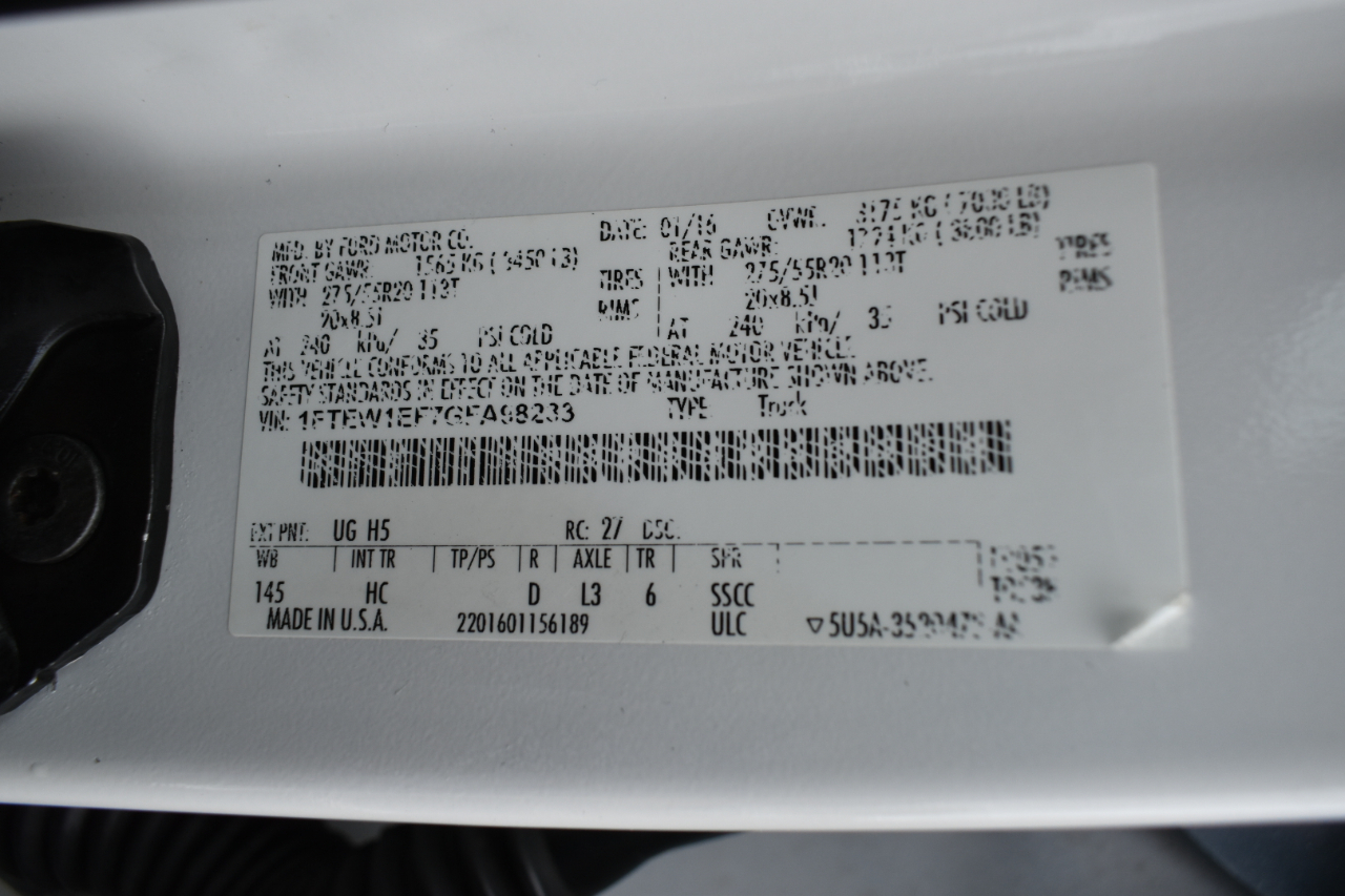 Ford F-150 Lariat SuperCrew 4WD 2016 Ford F-150 Lariat SuperCrew 4WD 2016