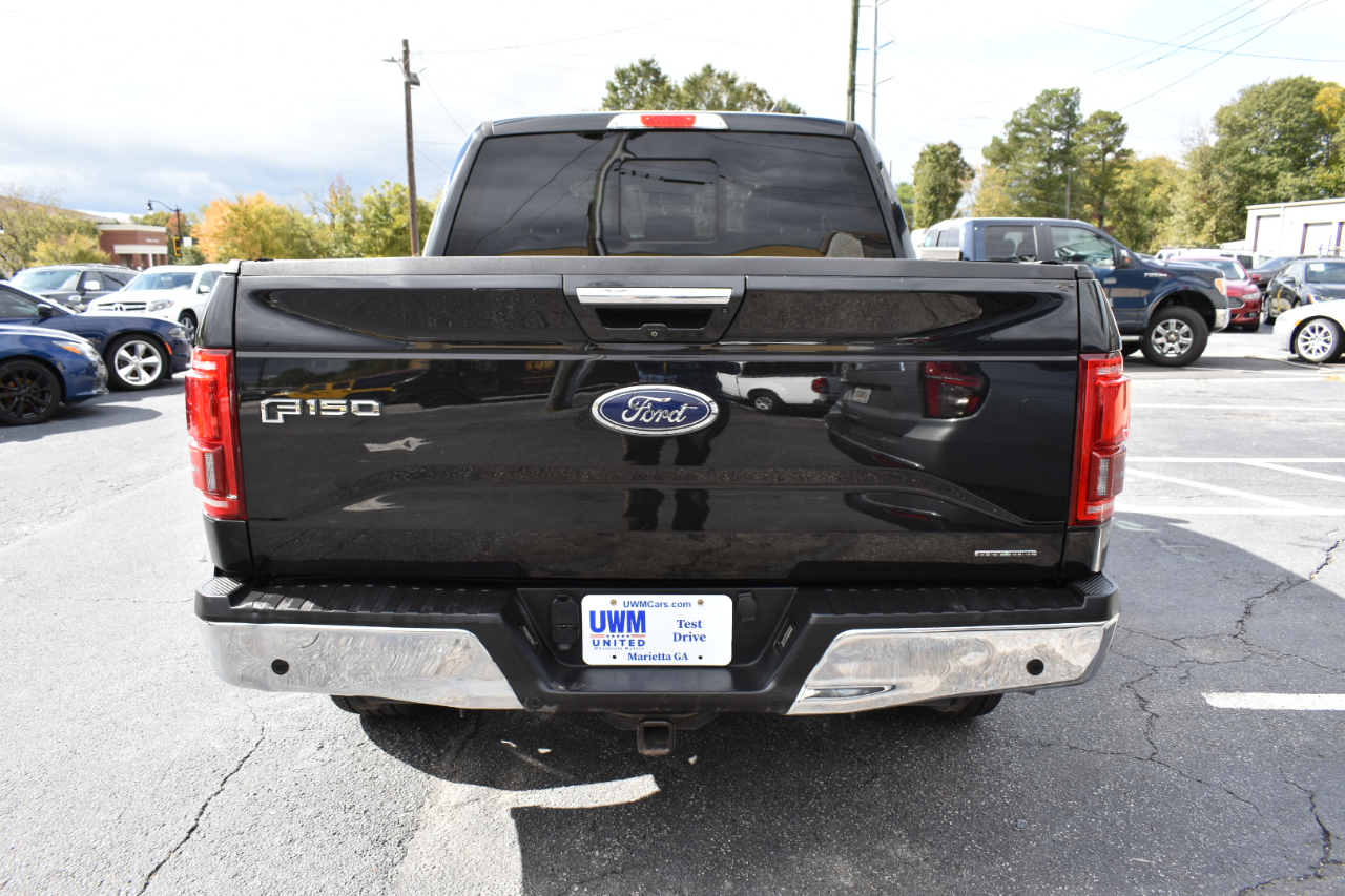 Ford F-150 Lariat SuperCrew 4WD 2015 Ford F-150 Lariat SuperCrew 4WD 2015