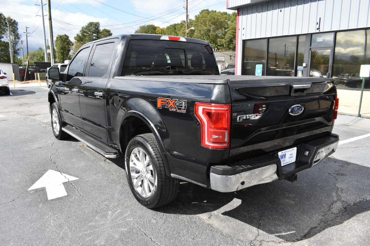 Ford F-150 Lariat SuperCrew 4WD 2015 Ford F-150 Lariat SuperCrew 4WD 2015