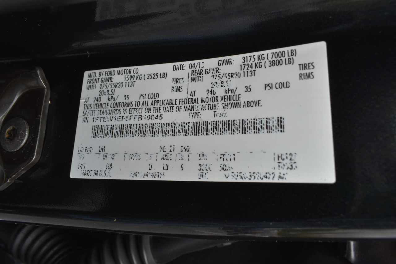 Ford F-150 Lariat SuperCrew 4WD 2015 Ford F-150 Lariat SuperCrew 4WD 2015