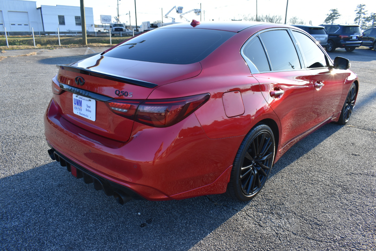 Infiniti Q50 Red Sport 400 2021