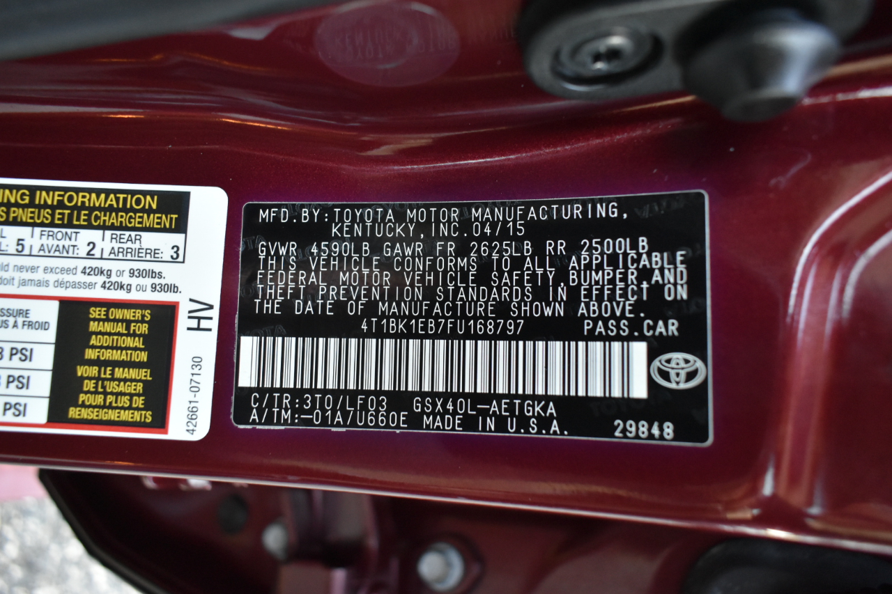 Toyota Avalon XLE Premium 2015