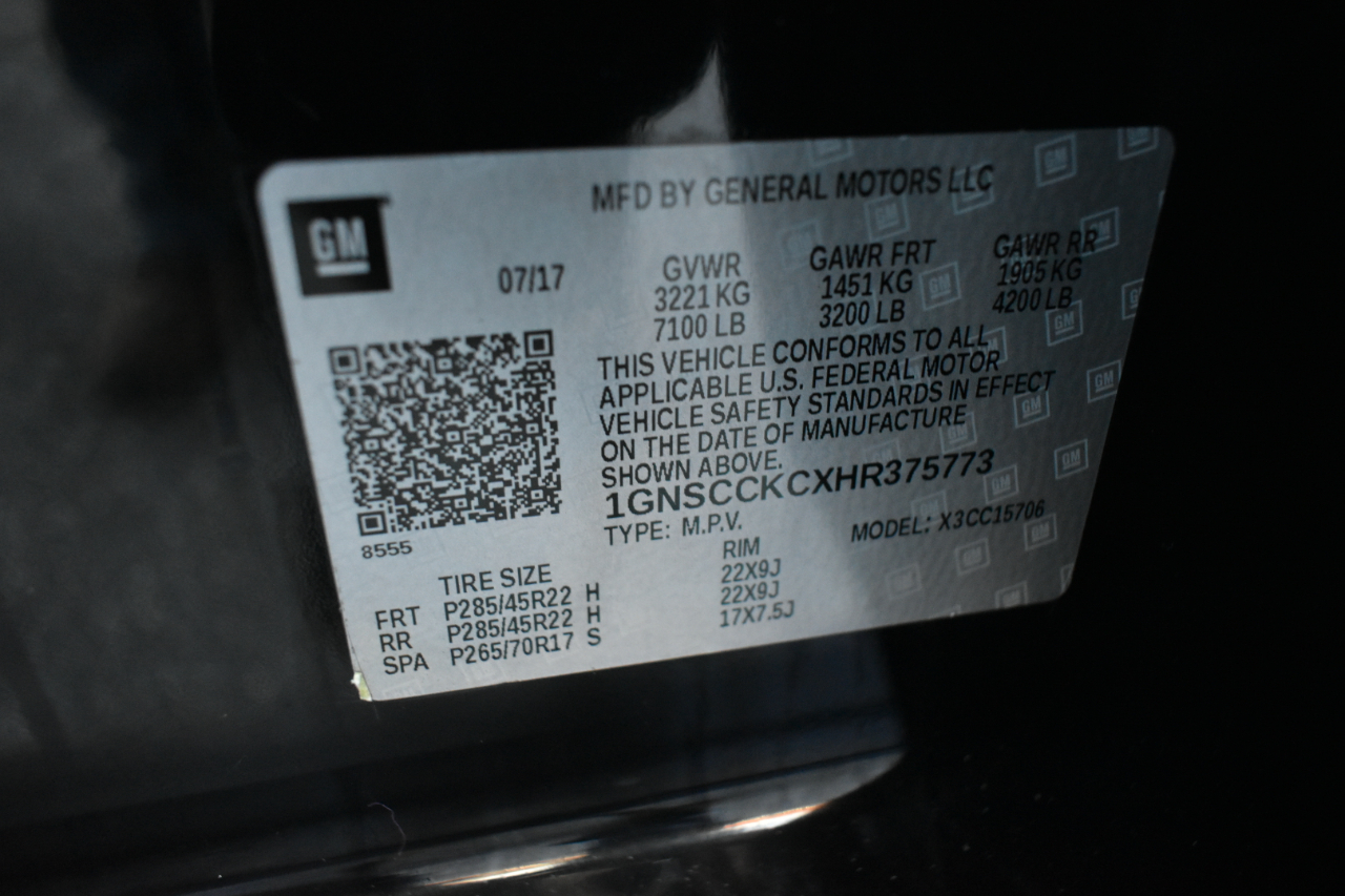 Chevrolet Tahoe Premier 2WD 2017