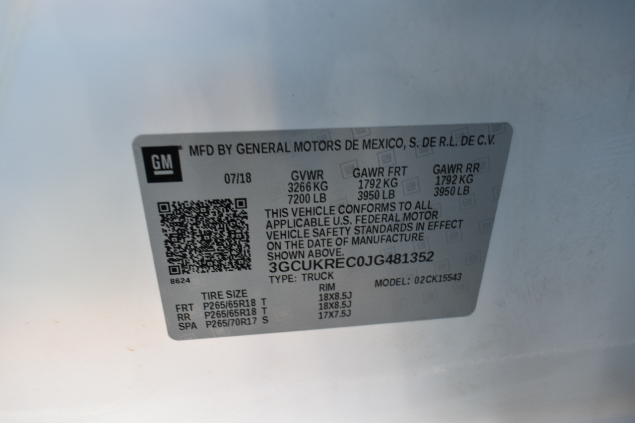 Chevrolet Silverado 1500 LT Crew Cab 4WD 2018