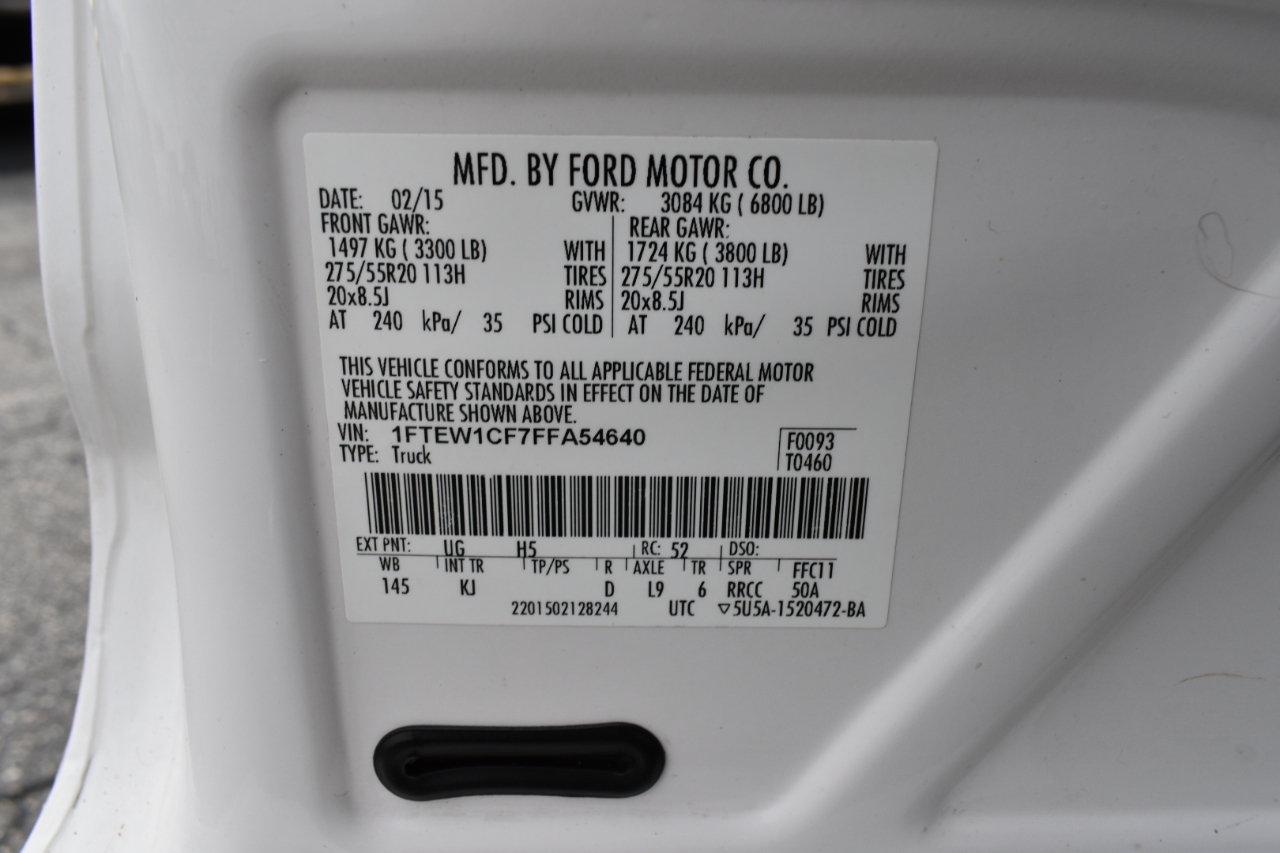 Ford F-150 King Ranch SuperCrew 2WD 2015