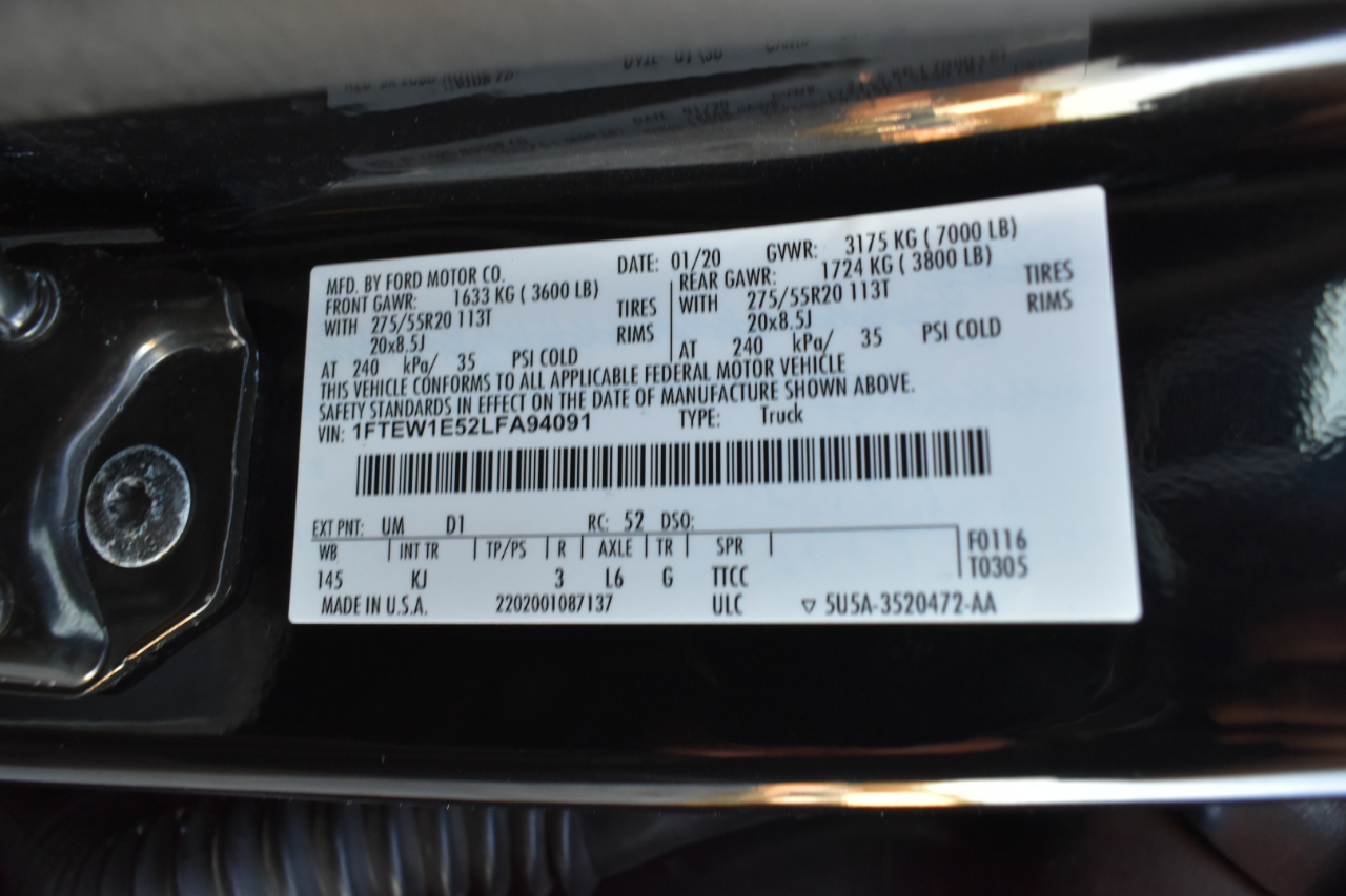 Ford F-150 King Ranch SuperCrew 4WD 2020