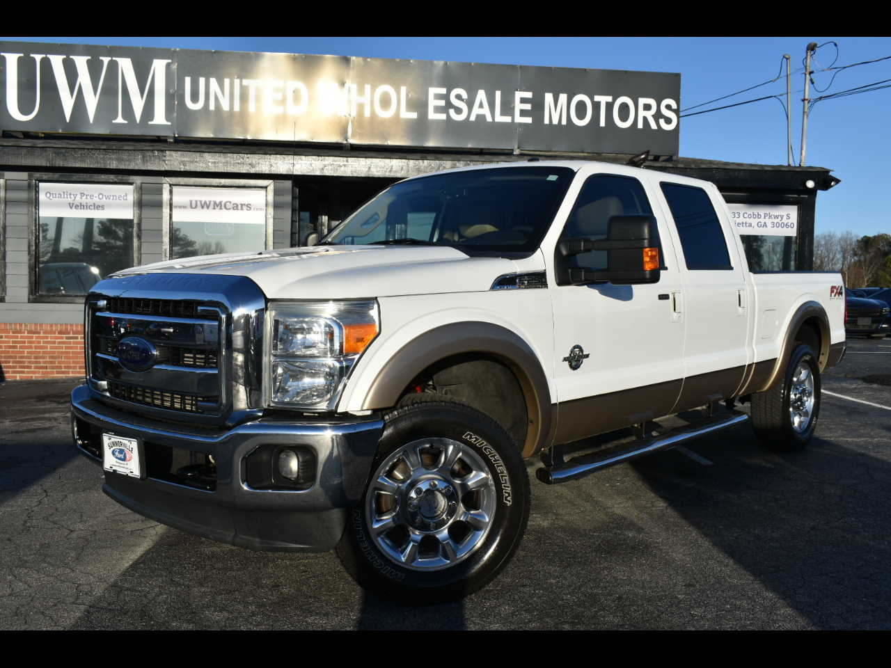 2012 Ford F-250 SD Lariat Crew Cab 4WD