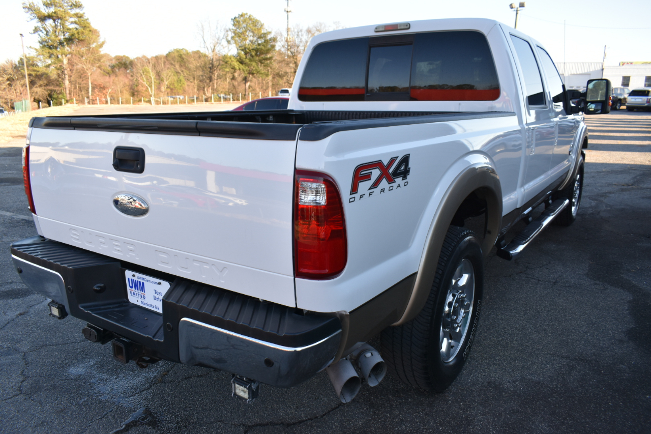 Ford F-250 SD Lariat Crew Cab 4WD 2012