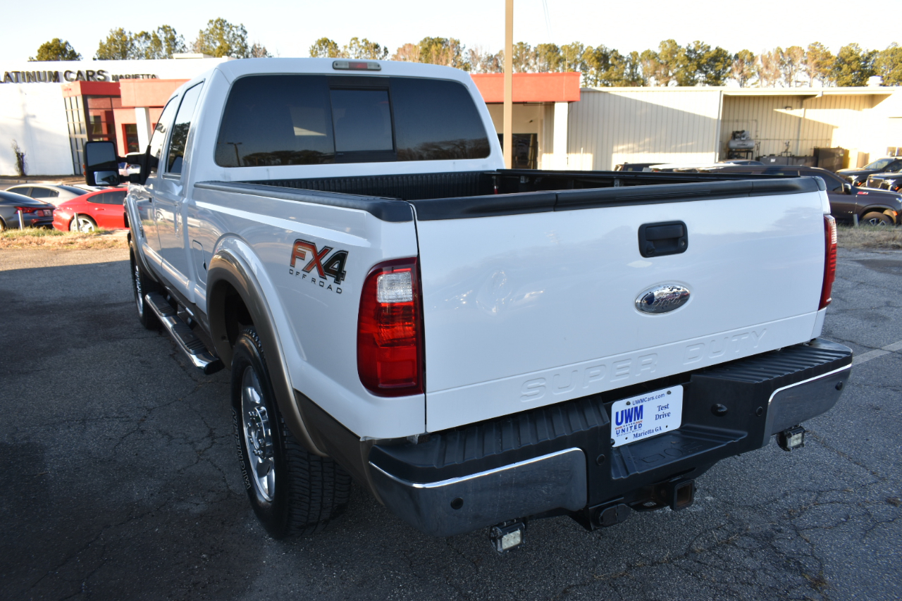 Ford F-250 SD Lariat Crew Cab 4WD 2012