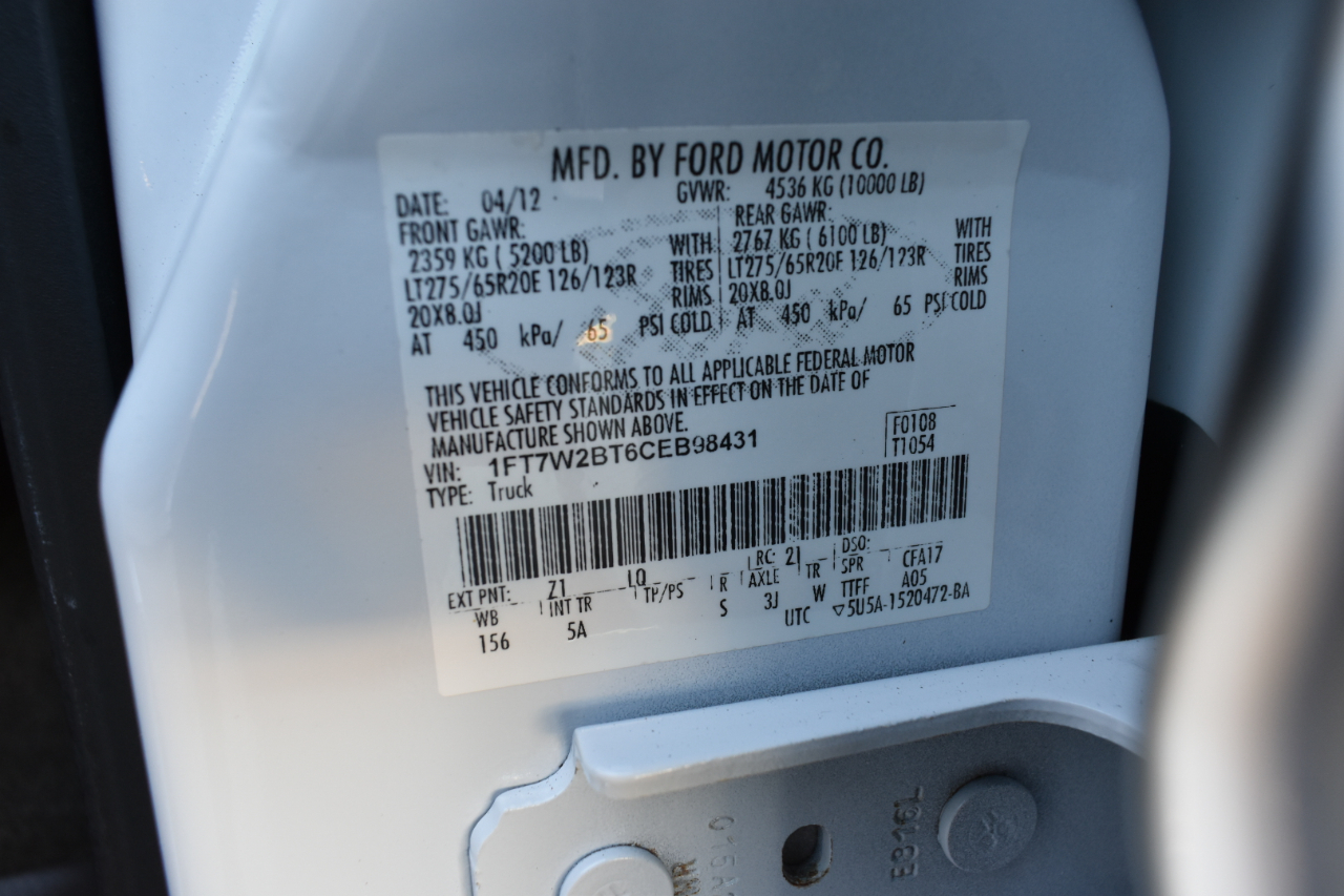 Ford F-250 SD Lariat Crew Cab 4WD 2012