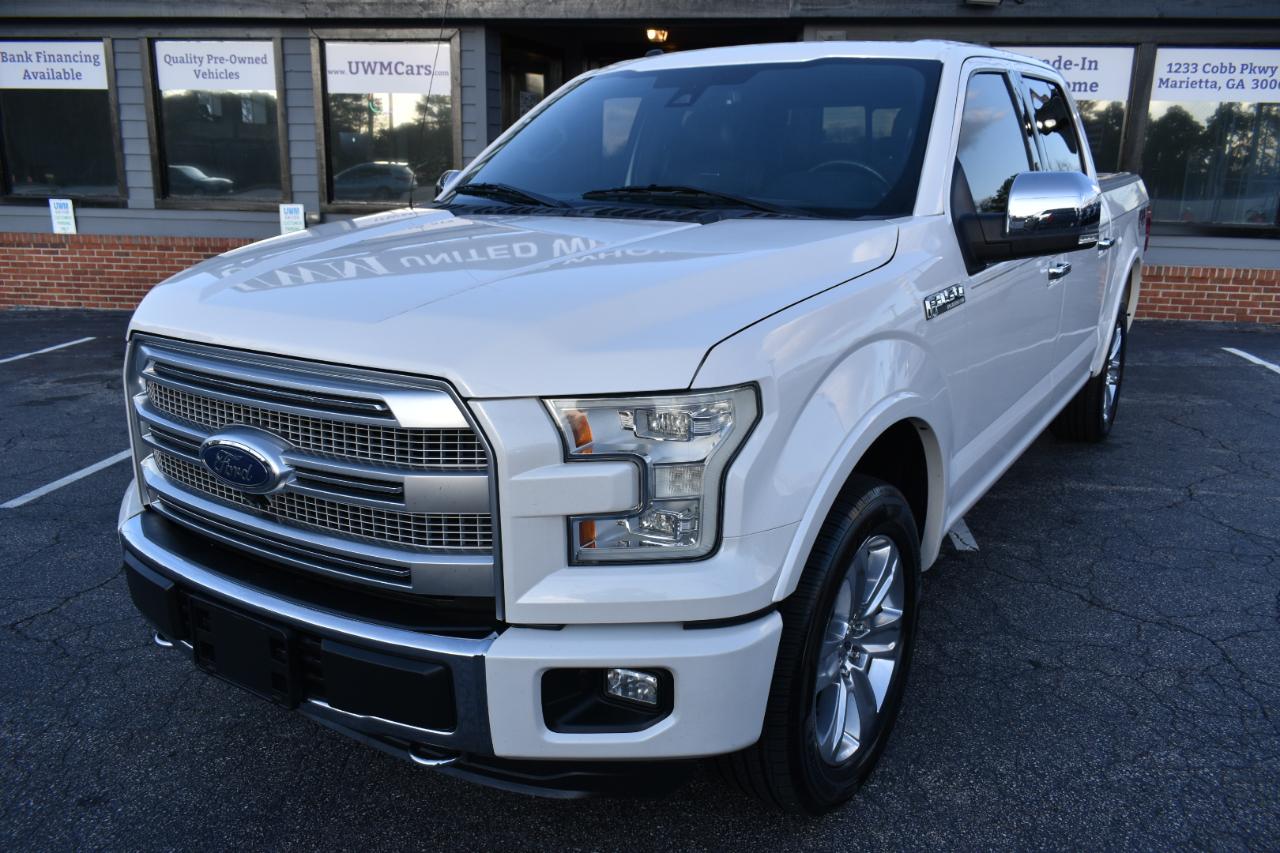 Ford F-150 Platinum SuperCrew 5.5-ft. Bed 4WD 2016