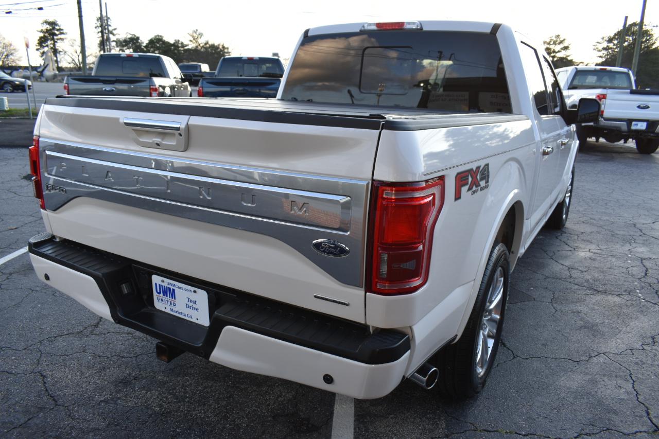 Ford F-150 Platinum SuperCrew 5.5-ft. Bed 4WD 2016