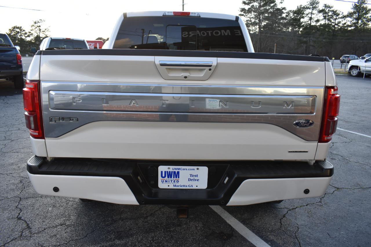 Ford F-150 Platinum SuperCrew 5.5-ft. Bed 4WD 2016