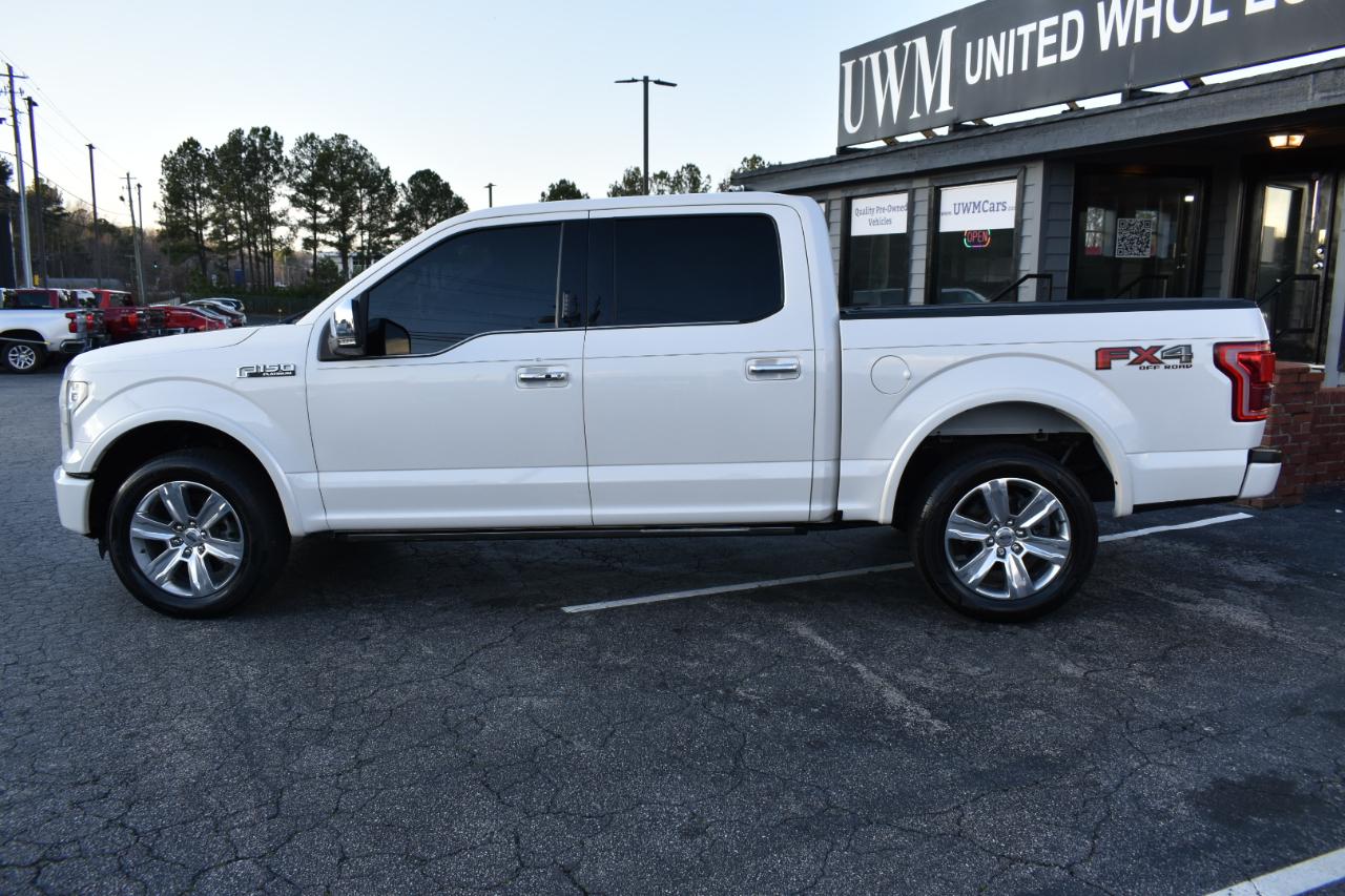 Ford F-150 Platinum SuperCrew 5.5-ft. Bed 4WD 2016