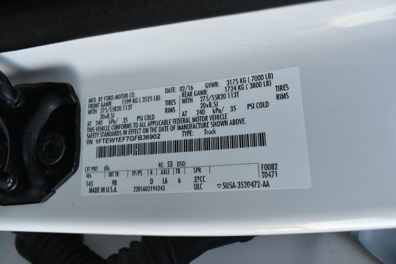 Ford F-150 Platinum SuperCrew 5.5-ft. Bed 4WD 2016