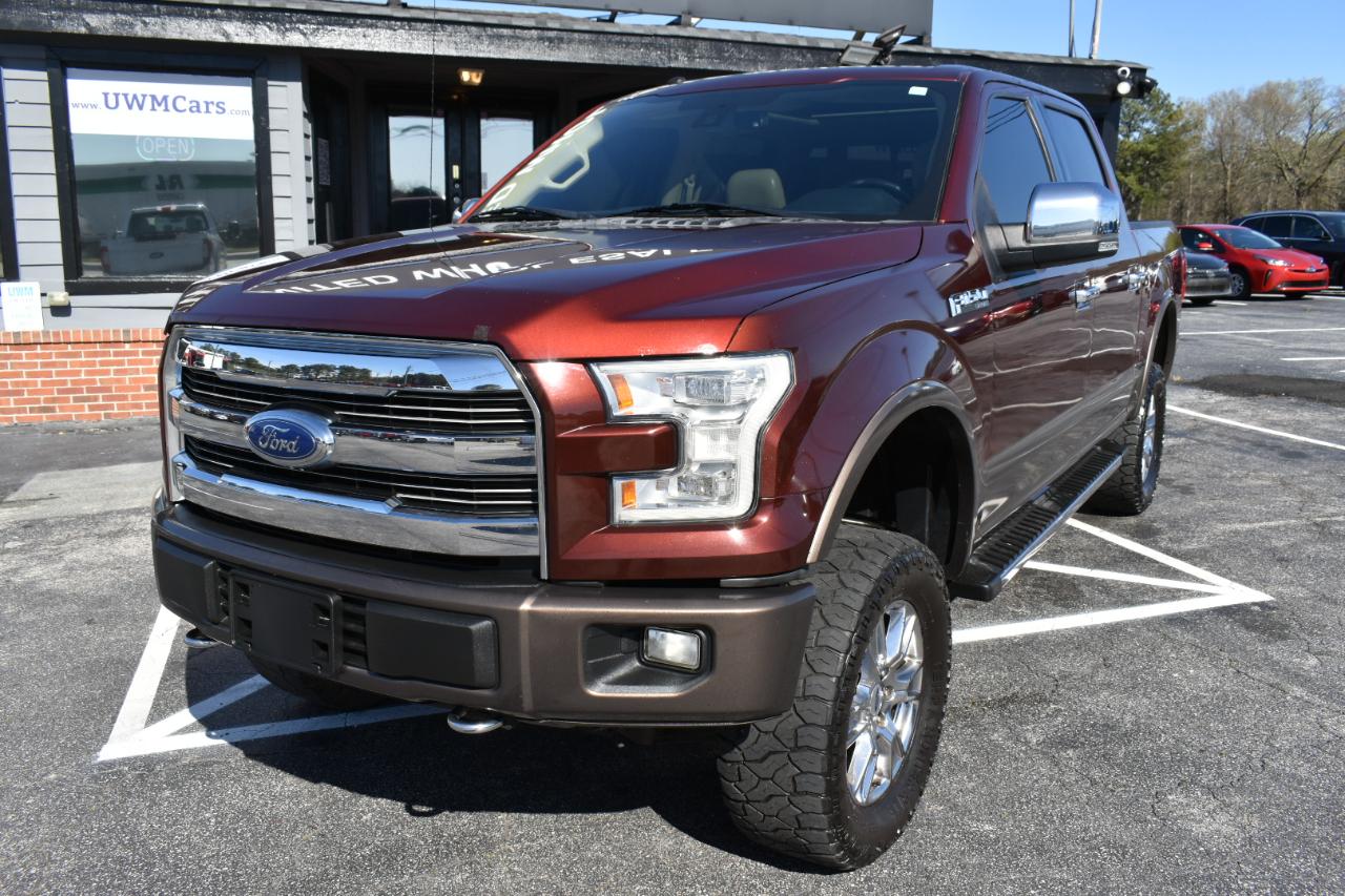 Ford F-150 Lariat SuperCrew 5.5-ft. Bed 4WD 2016