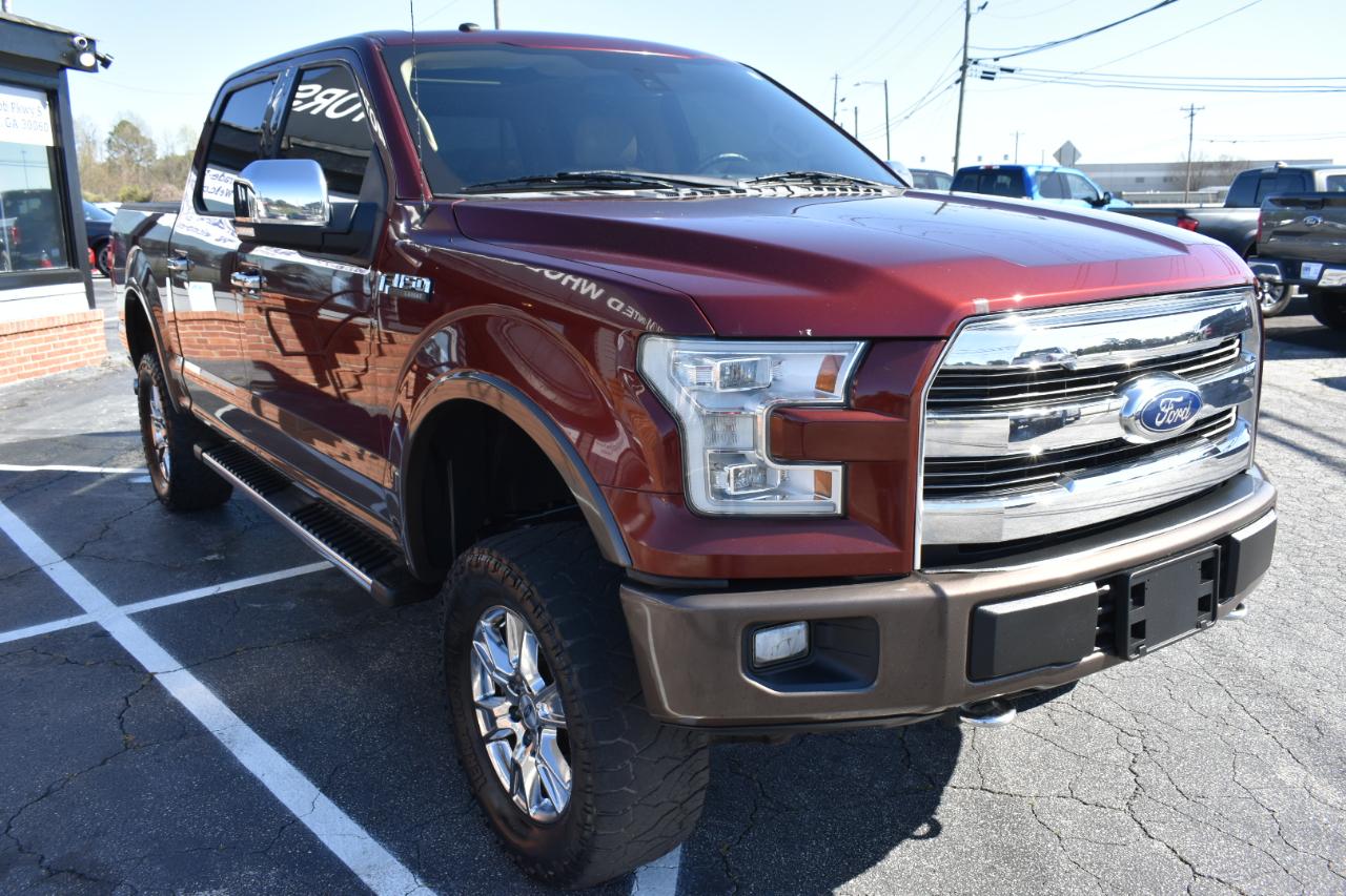 Ford F-150 Lariat SuperCrew 5.5-ft. Bed 4WD 2016