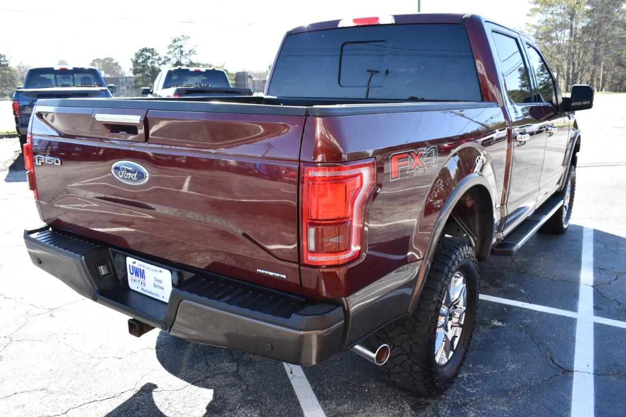 Ford F-150 Lariat SuperCrew 5.5-ft. Bed 4WD 2016