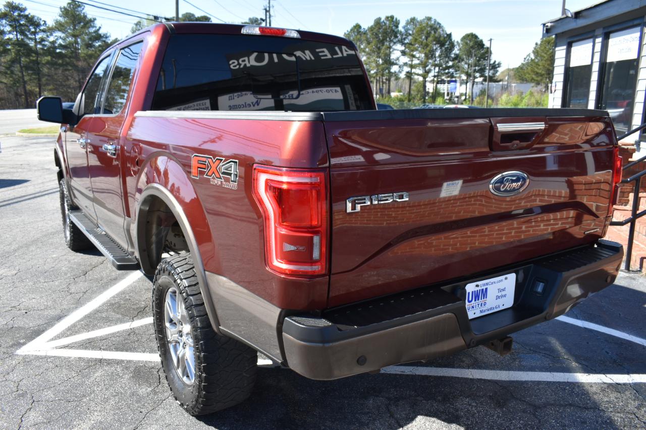 Ford F-150 Lariat SuperCrew 5.5-ft. Bed 4WD 2016
