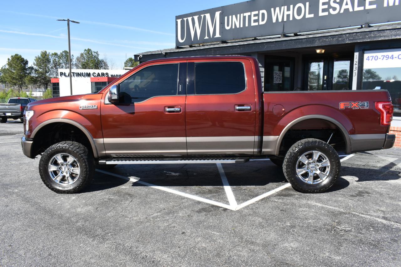 Ford F-150 Lariat SuperCrew 5.5-ft. Bed 4WD 2016