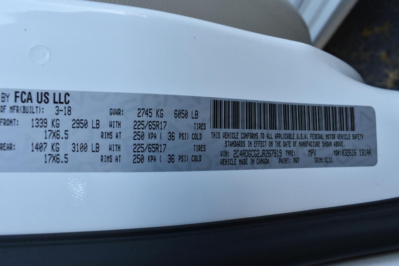 Dodge Grand Caravan SXT 2018