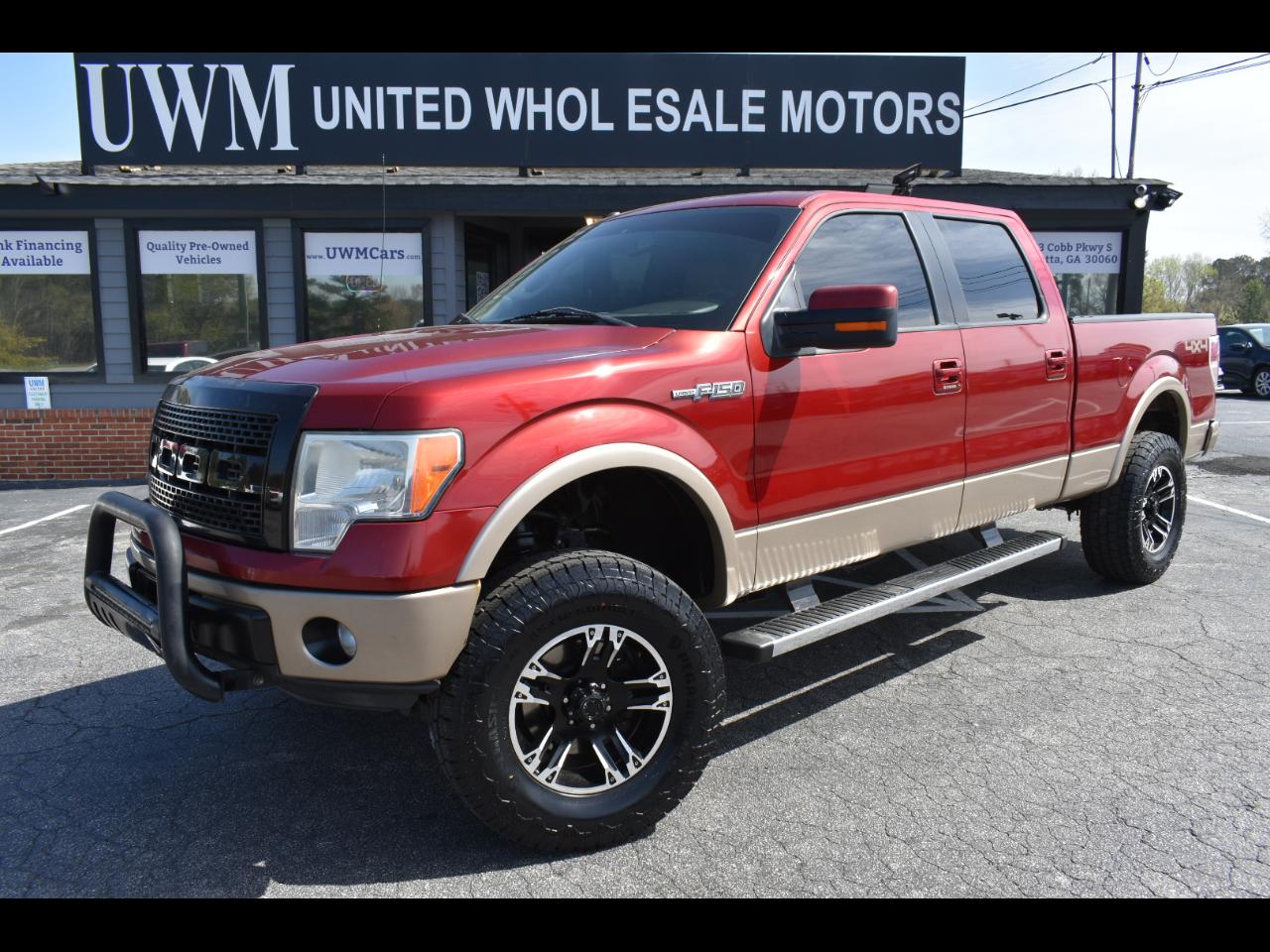 Ford F-150 Lariat SuperCrew 4WD 2013