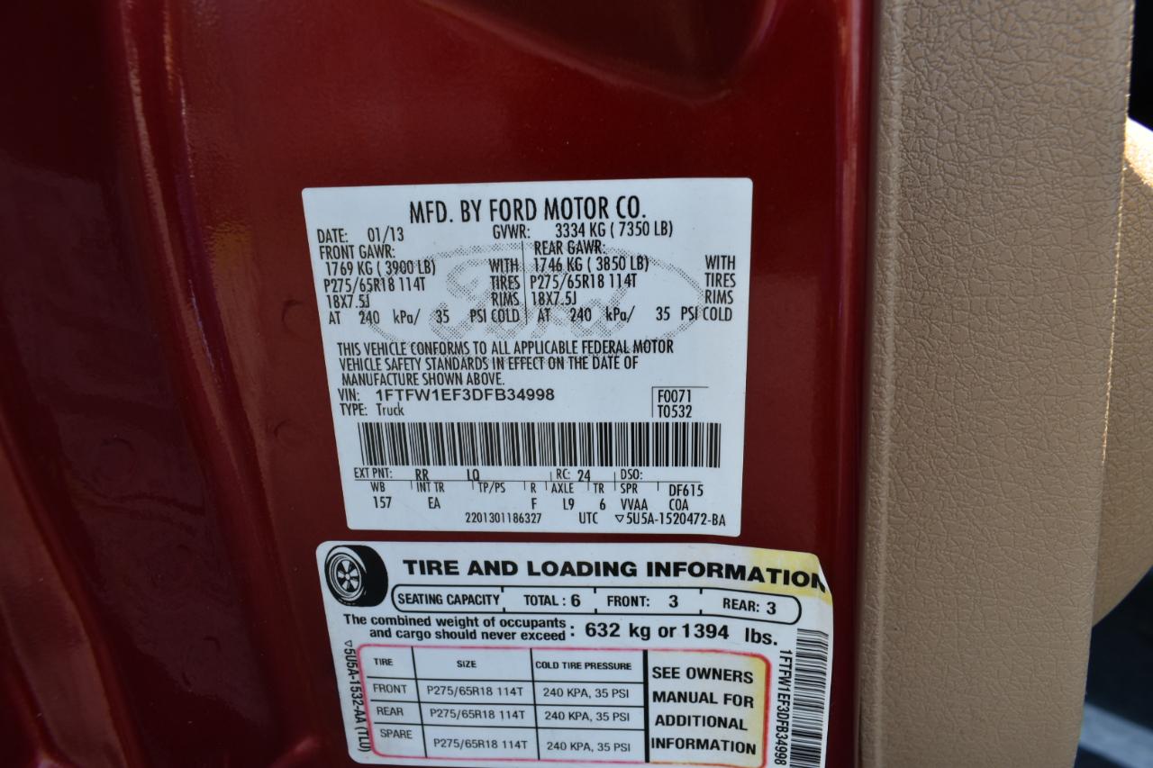 Ford F-150 Lariat SuperCrew 4WD 2013