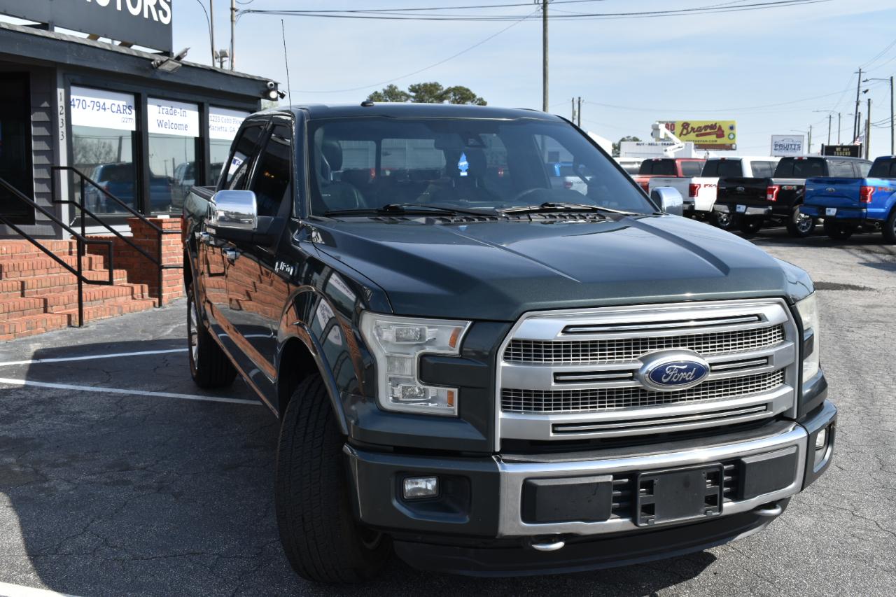 Ford F-150 Platinum SuperCrew 5.5-ft. Bed 4WD 2015