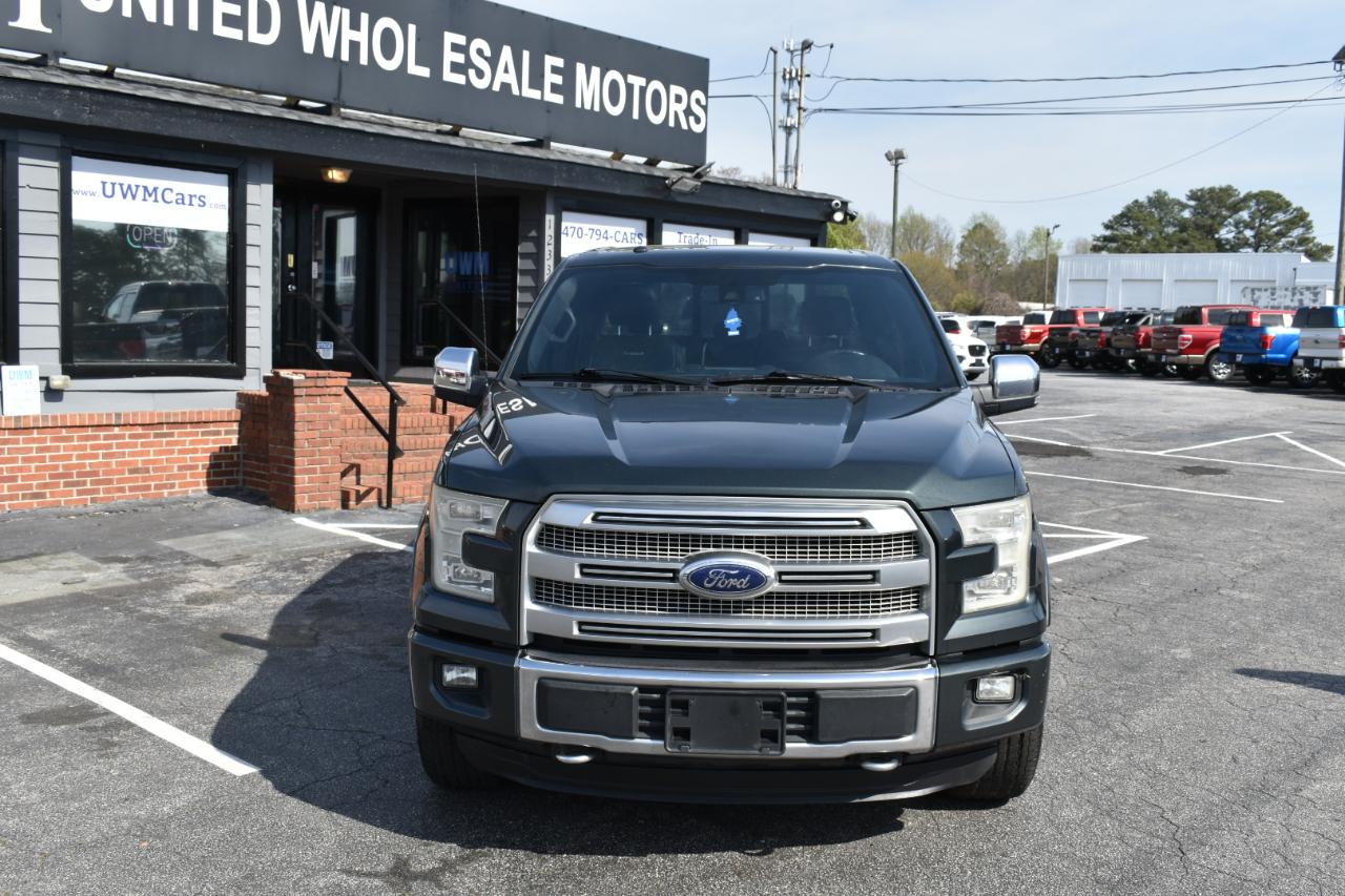 Ford F-150 Platinum SuperCrew 5.5-ft. Bed 4WD 2015