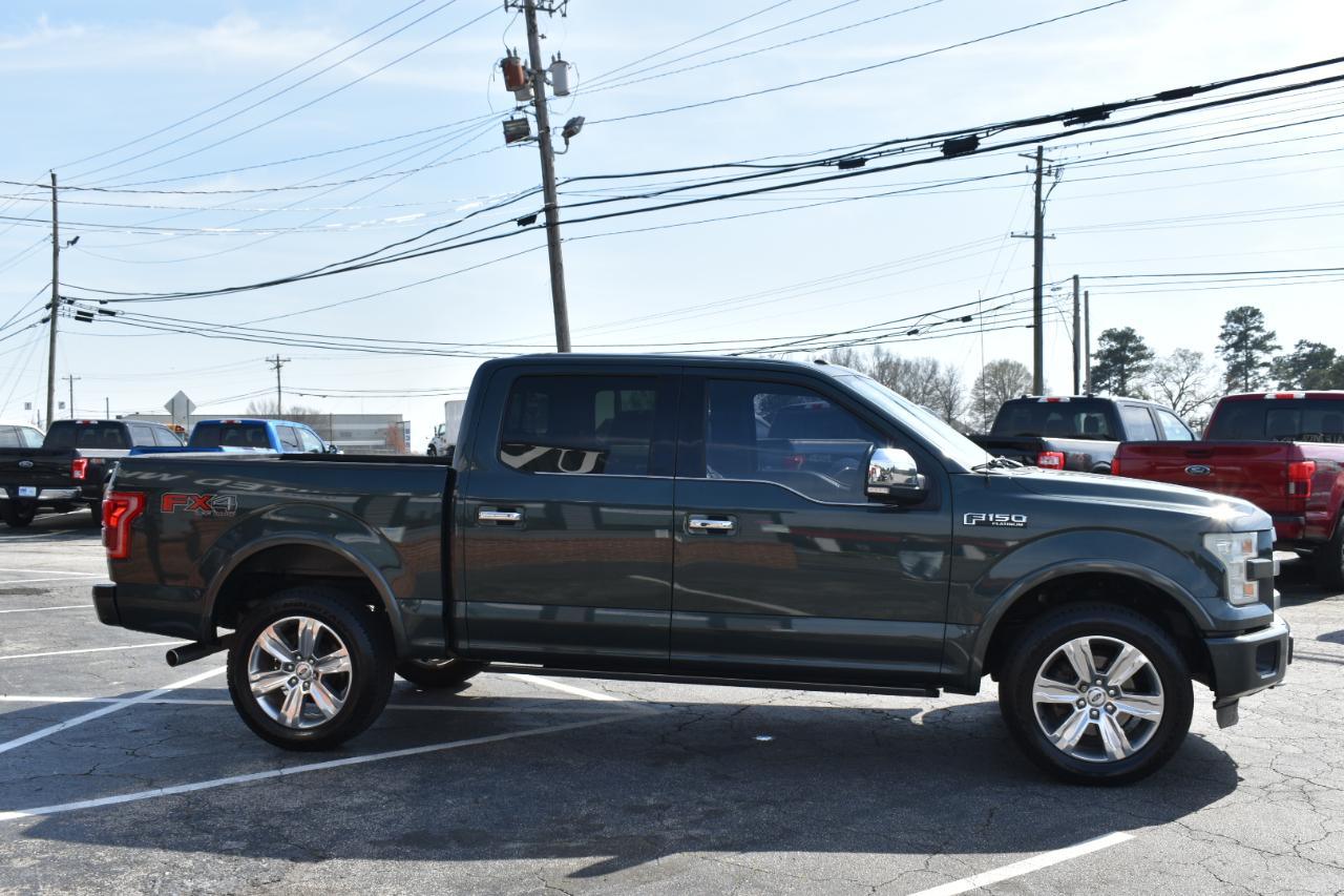 Ford F-150 Platinum SuperCrew 5.5-ft. Bed 4WD 2015