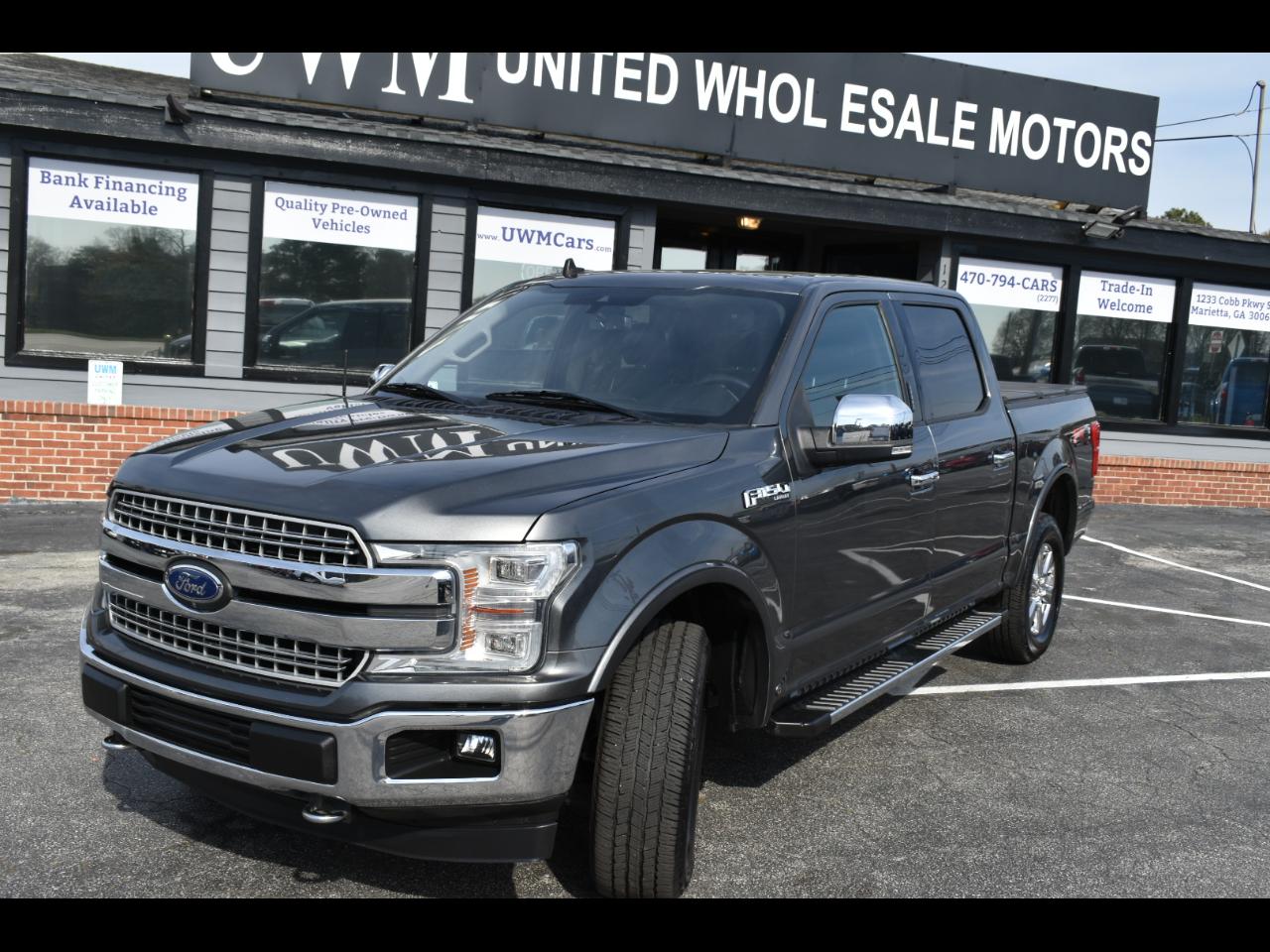Ford F-150 Lariat SuperCrew 5.5-ft. Bed 4WD 2019