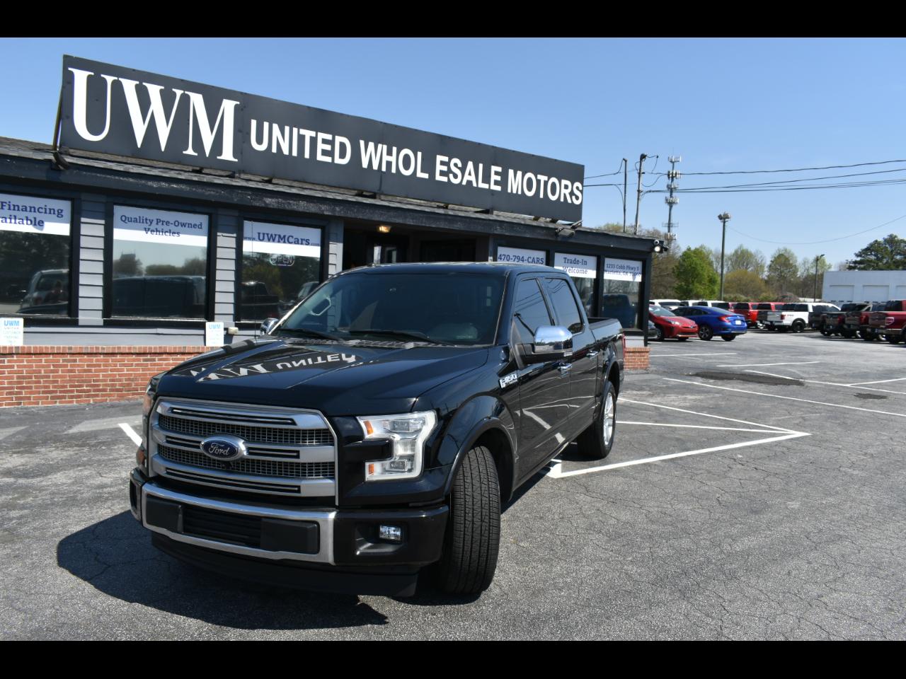 Ford F-150 Platinum SuperCrew 5.5-ft. Bed 2WD 2016