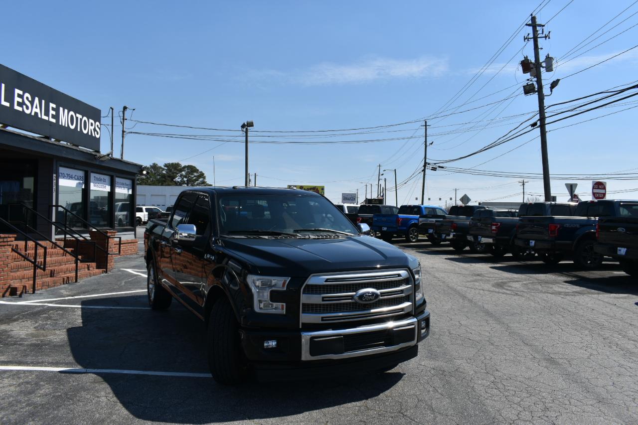Ford F-150 Platinum SuperCrew 5.5-ft. Bed 2WD 2016