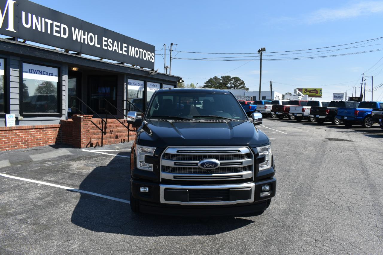 Ford F-150 Platinum SuperCrew 5.5-ft. Bed 2WD 2016