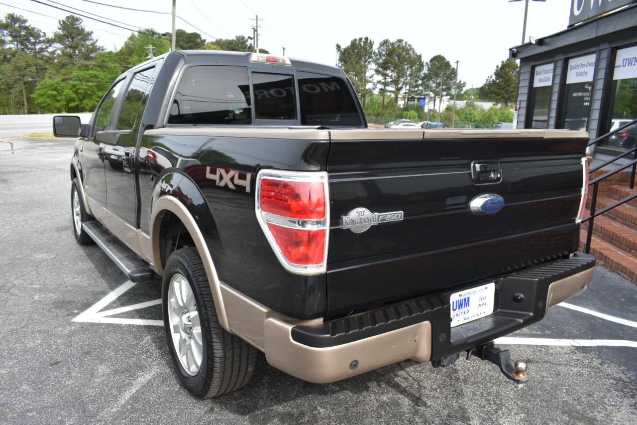 Ford F-150 King Ranch SuperCrew 4WD 2012