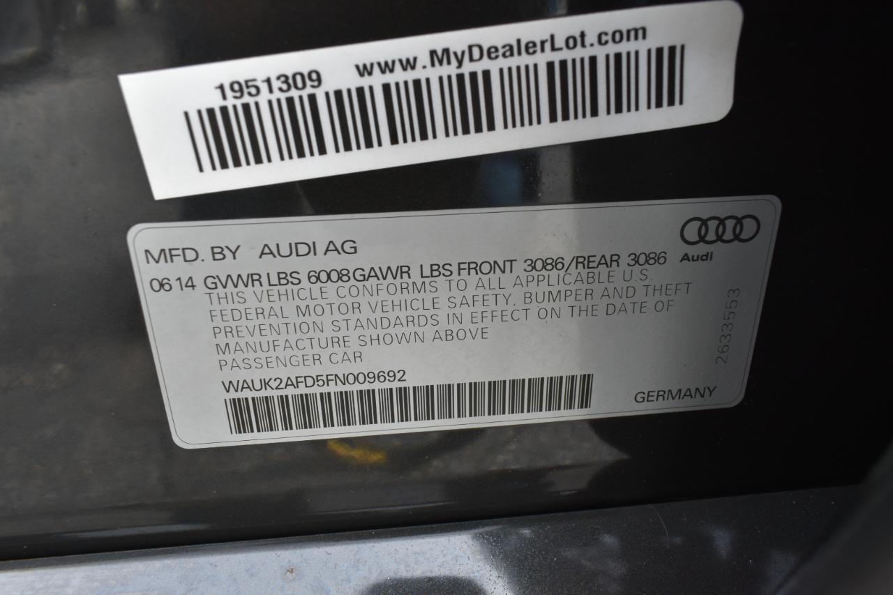 Audi S8 4.0 Sedan quattro Tiptronic 2015