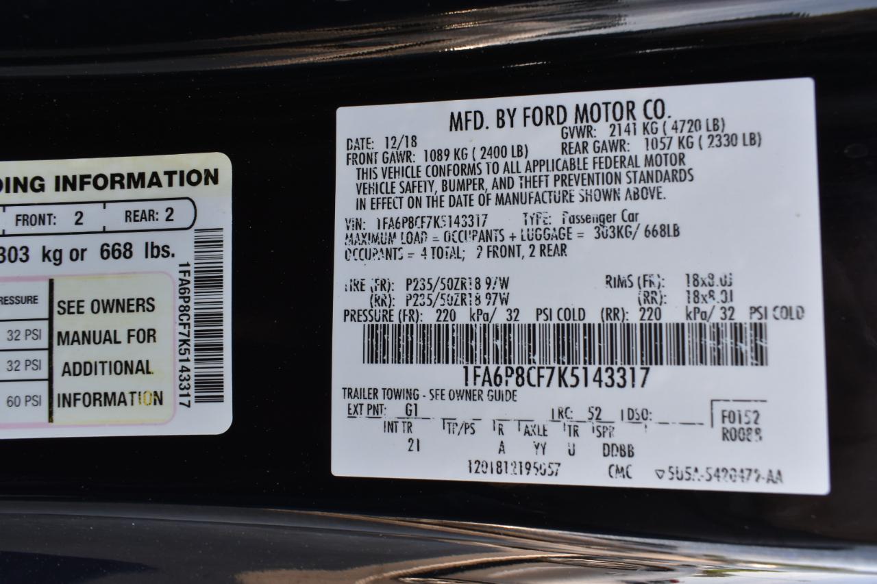 Ford Mustang GT Coupe 2019