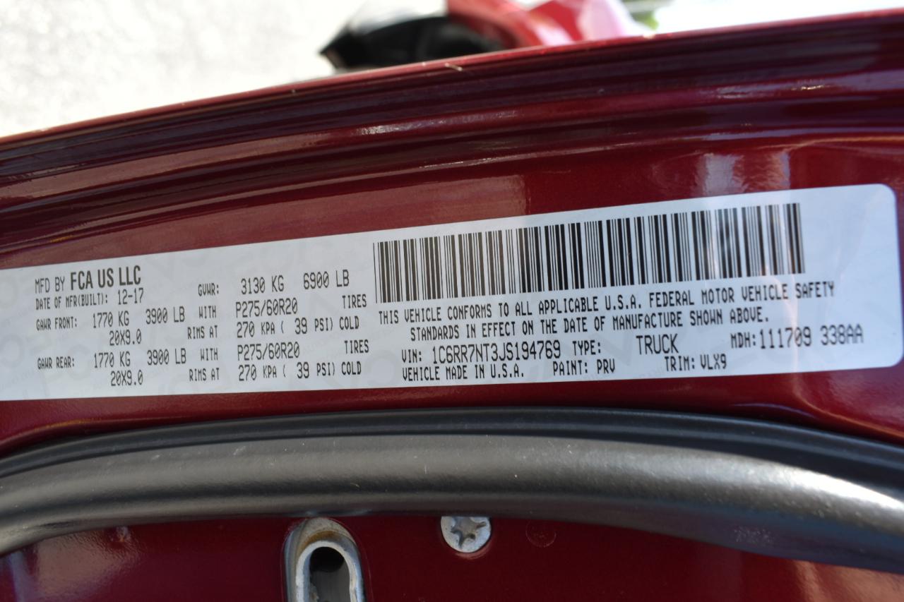 RAM 1500 Laramie Crew Cab 4WD 2018