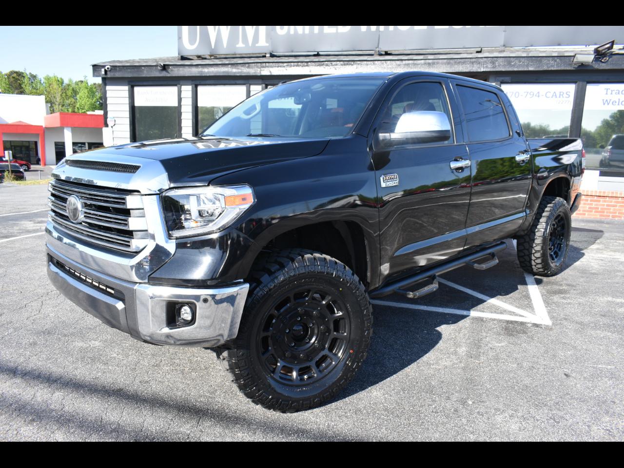 Toyota Tundra 1794 Edition Crew Max 4WD 5.7L V8 2018