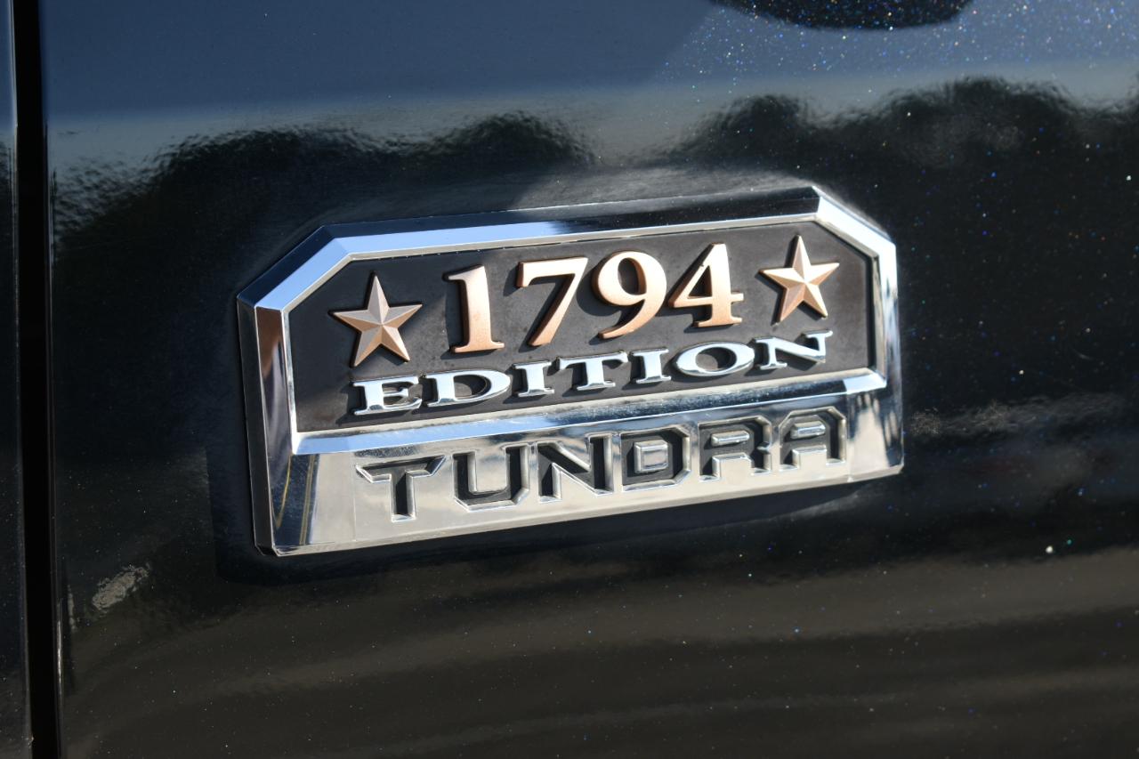 Toyota Tundra 1794 Edition Crew Max 4WD 5.7L V8 2018