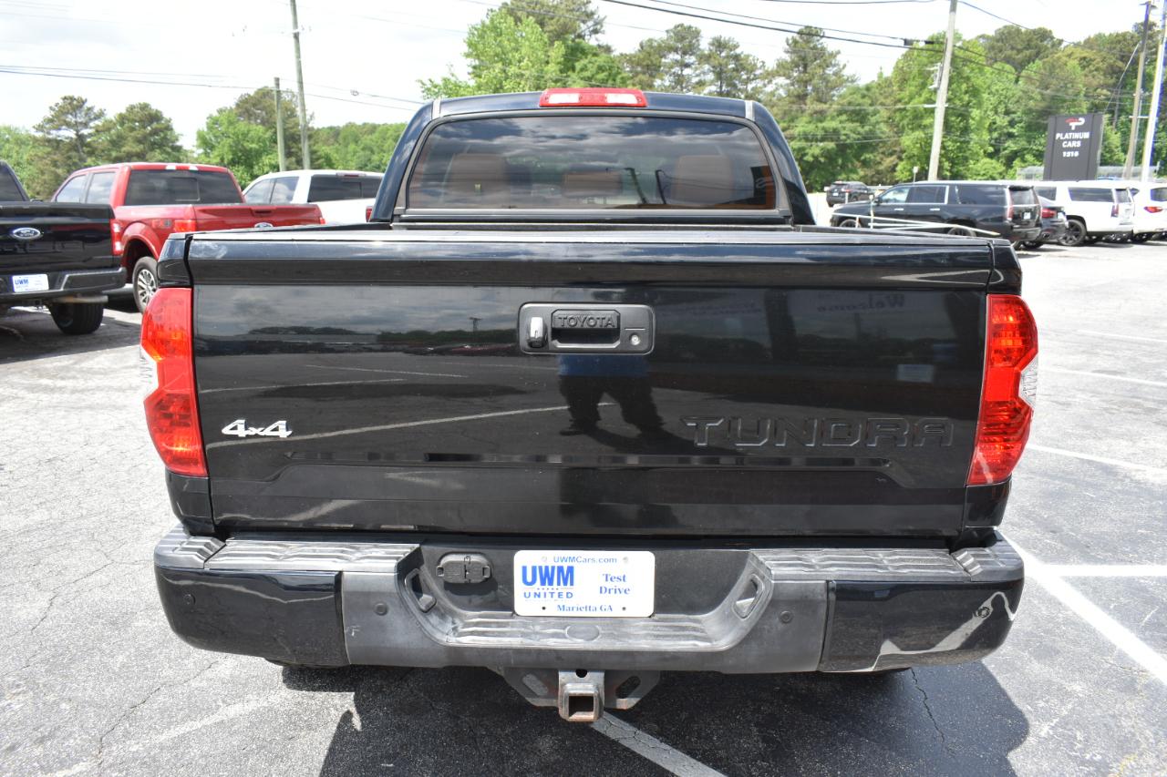 Toyota Tundra 1794 Edition Crew Max 4WD 5.7L V8 2018