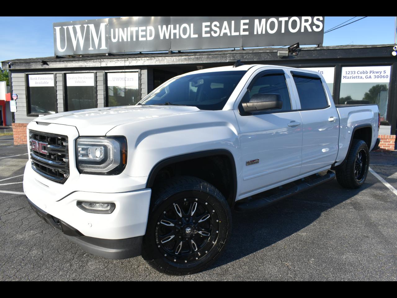 GMC Sierra 1500 SLT Crew Cab Long Box 4WD 2017