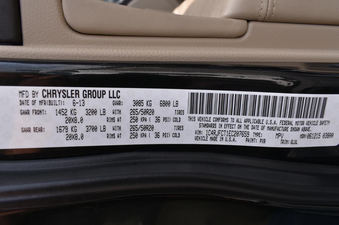 Jeep Grand Cherokee Overland 4WD 2014