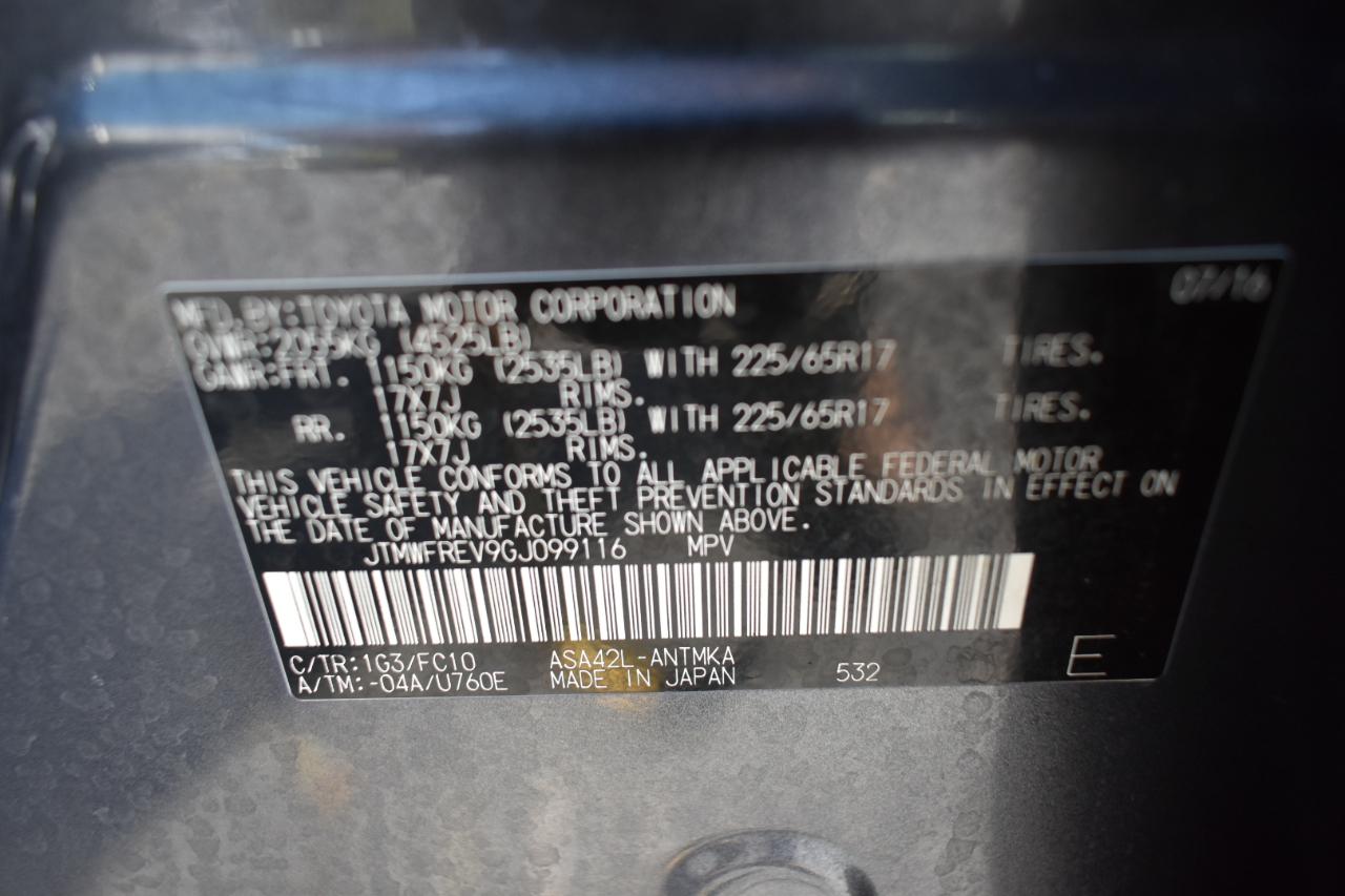 Toyota RAV4 XLE FWD 2016