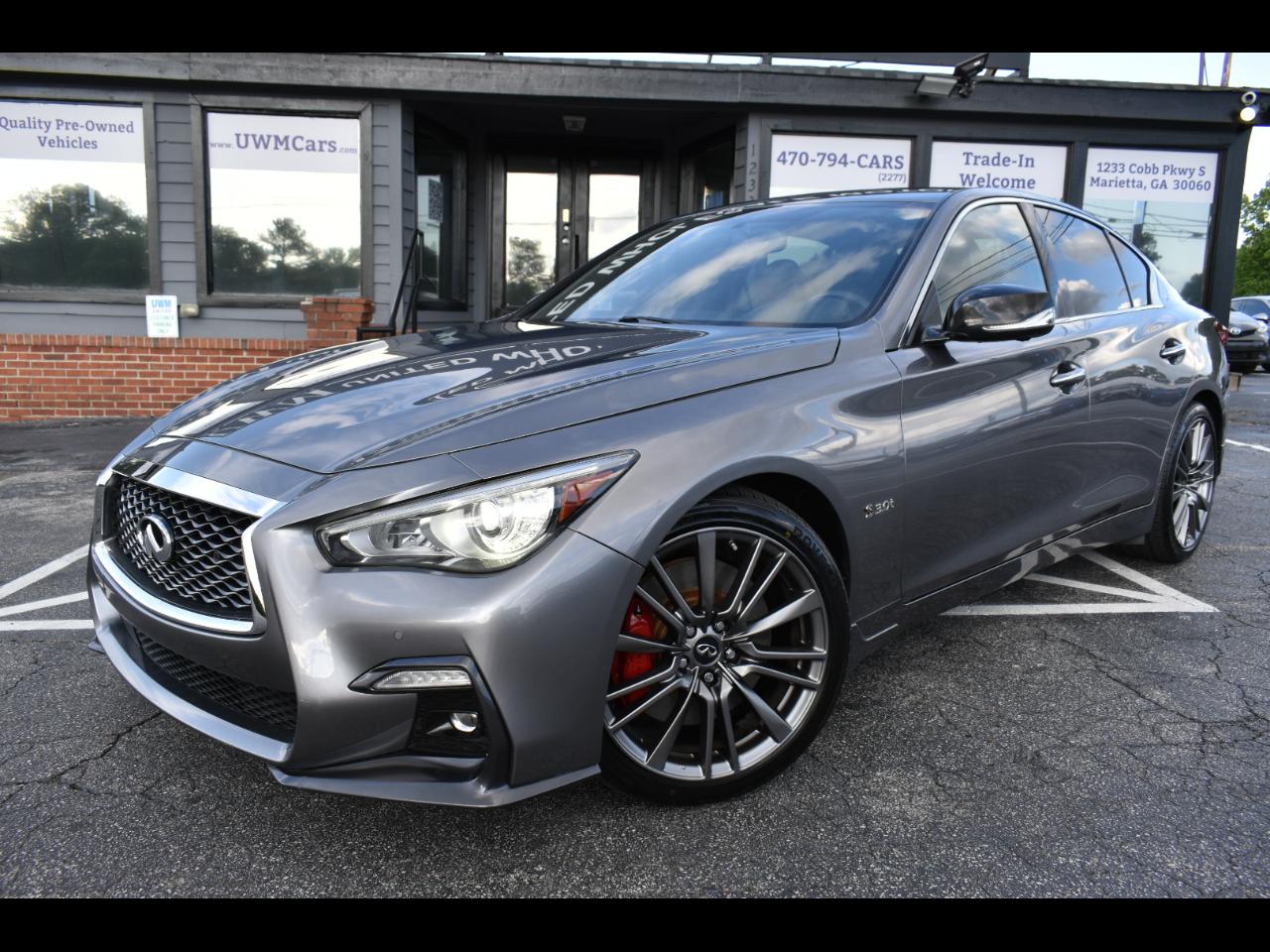 Infiniti Q50 Red Sport 400 2019