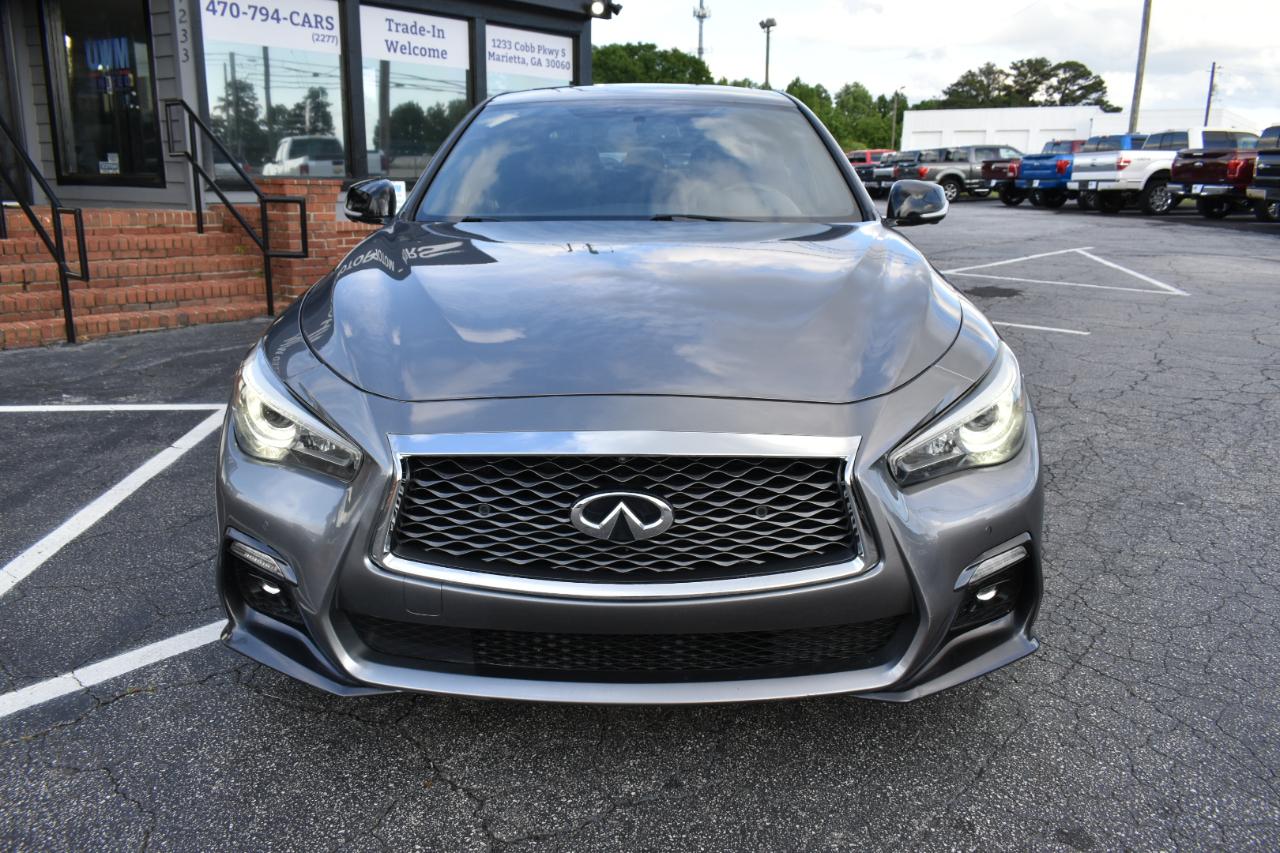 Infiniti Q50 Red Sport 400 2019
