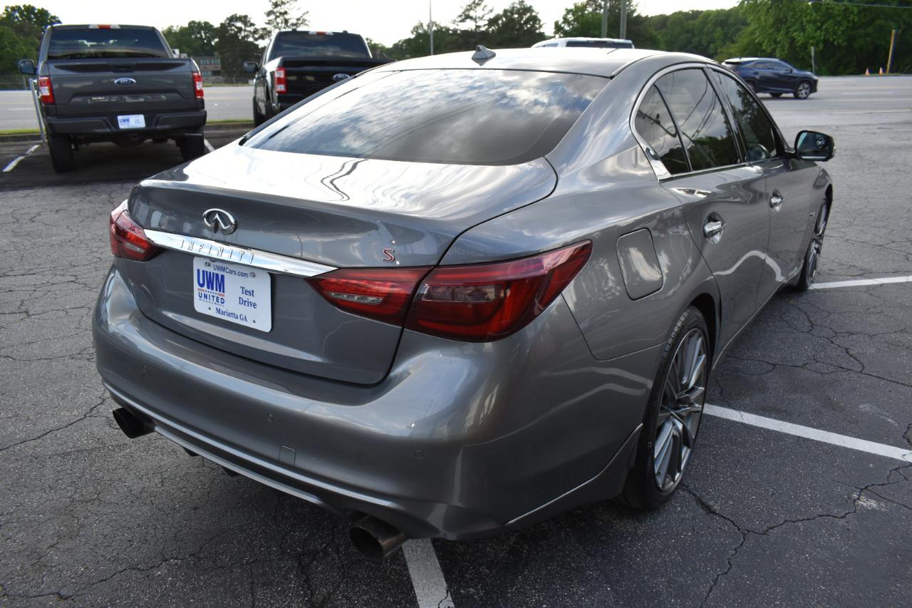 Infiniti Q50 Red Sport 400 2019