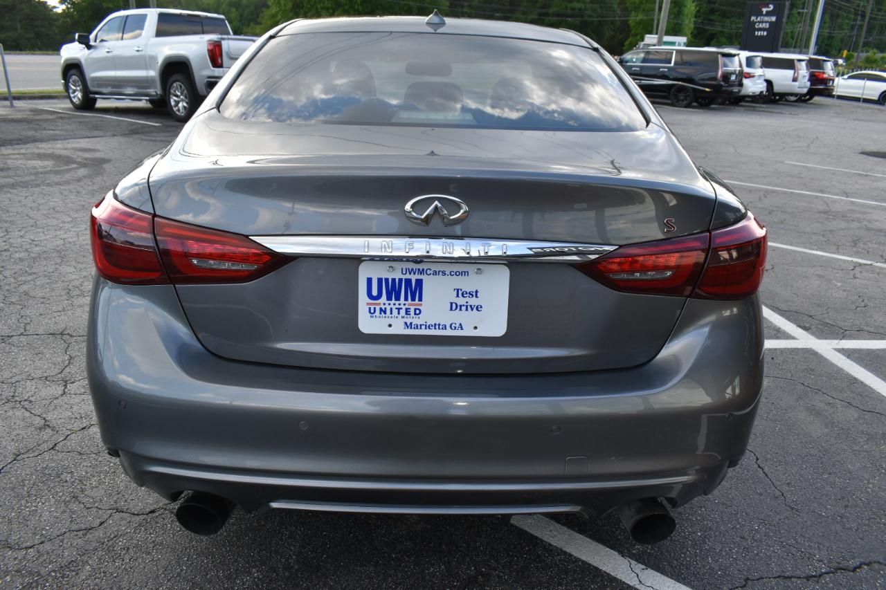 Infiniti Q50 Red Sport 400 2019