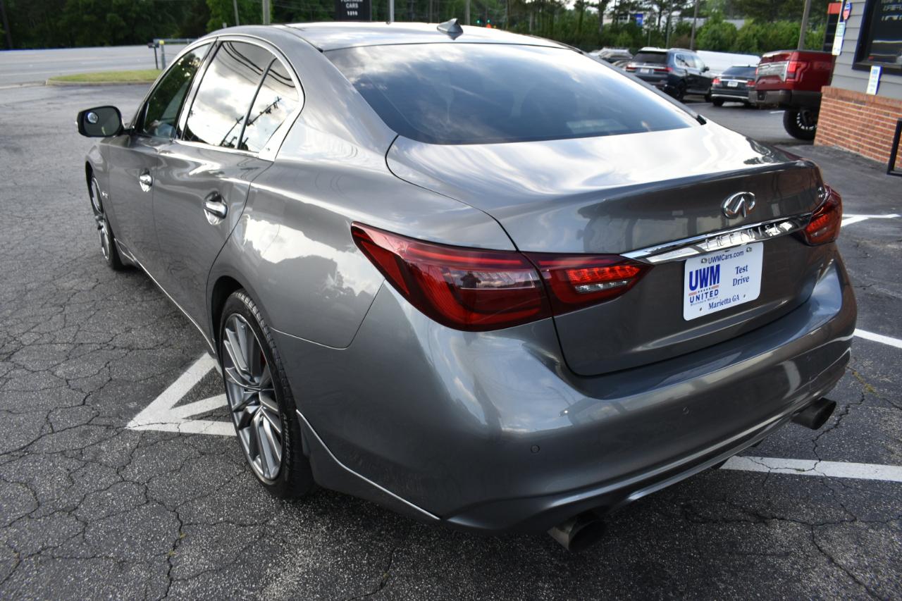 Infiniti Q50 Red Sport 400 2019